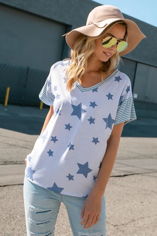 Spangled Star Top