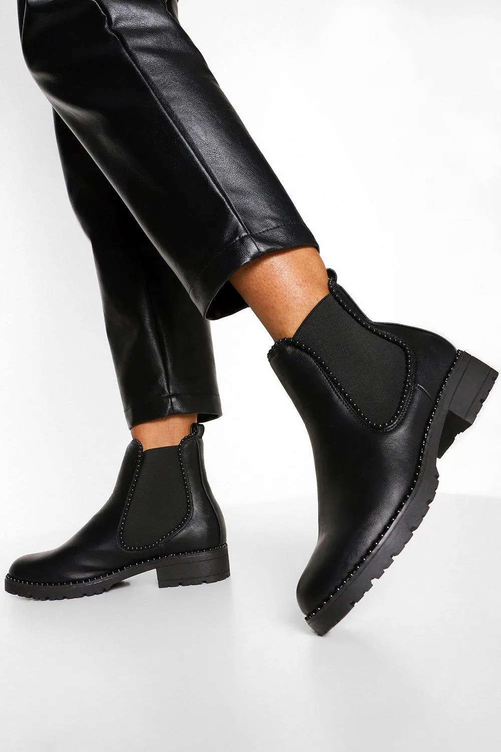 Stud Detail Chelsea Boot