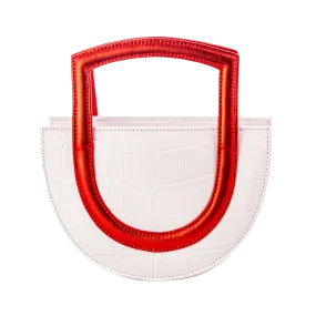 Sukoon - White - Top Handle bag