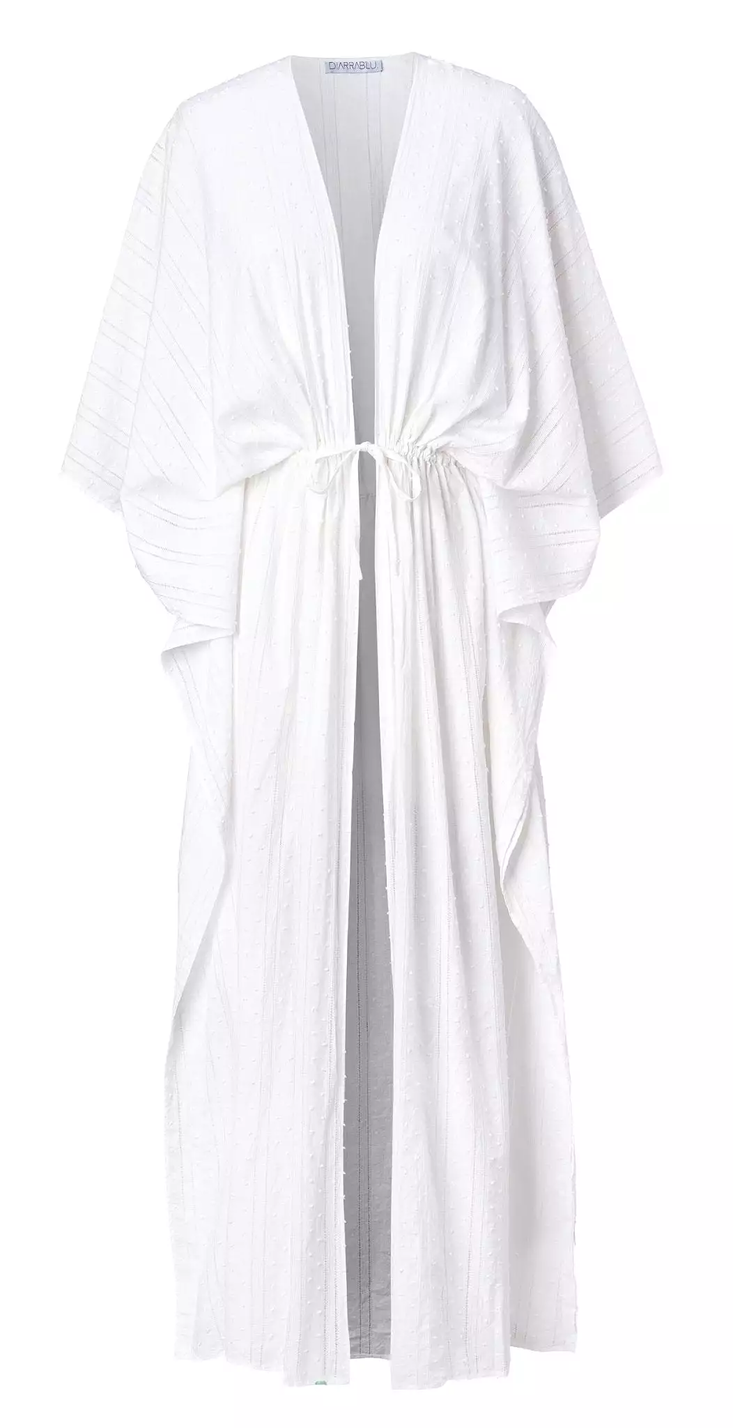 Sustainable Daba Caftan - Solid Blanc