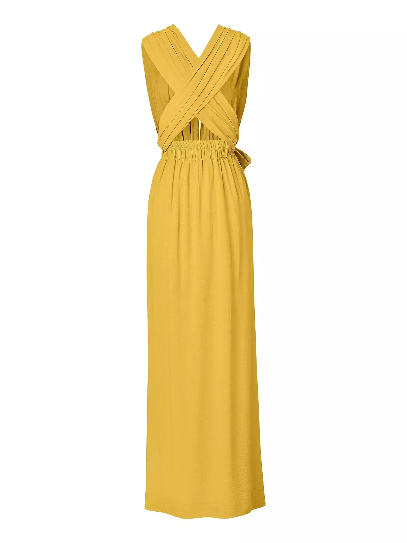 Sustainable Mailys Dress - Solid Mustard