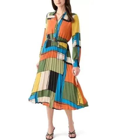 T Tahari Women's Artistic Blocks Dress