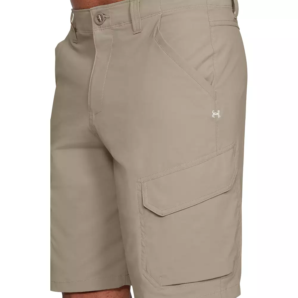 'Under Armour' Men's Fish Hunter Cargo Shorts - City Khaki