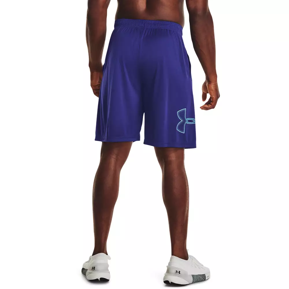 'Under Armour' Men's Tech Graphic Shorts - Sonar Blue