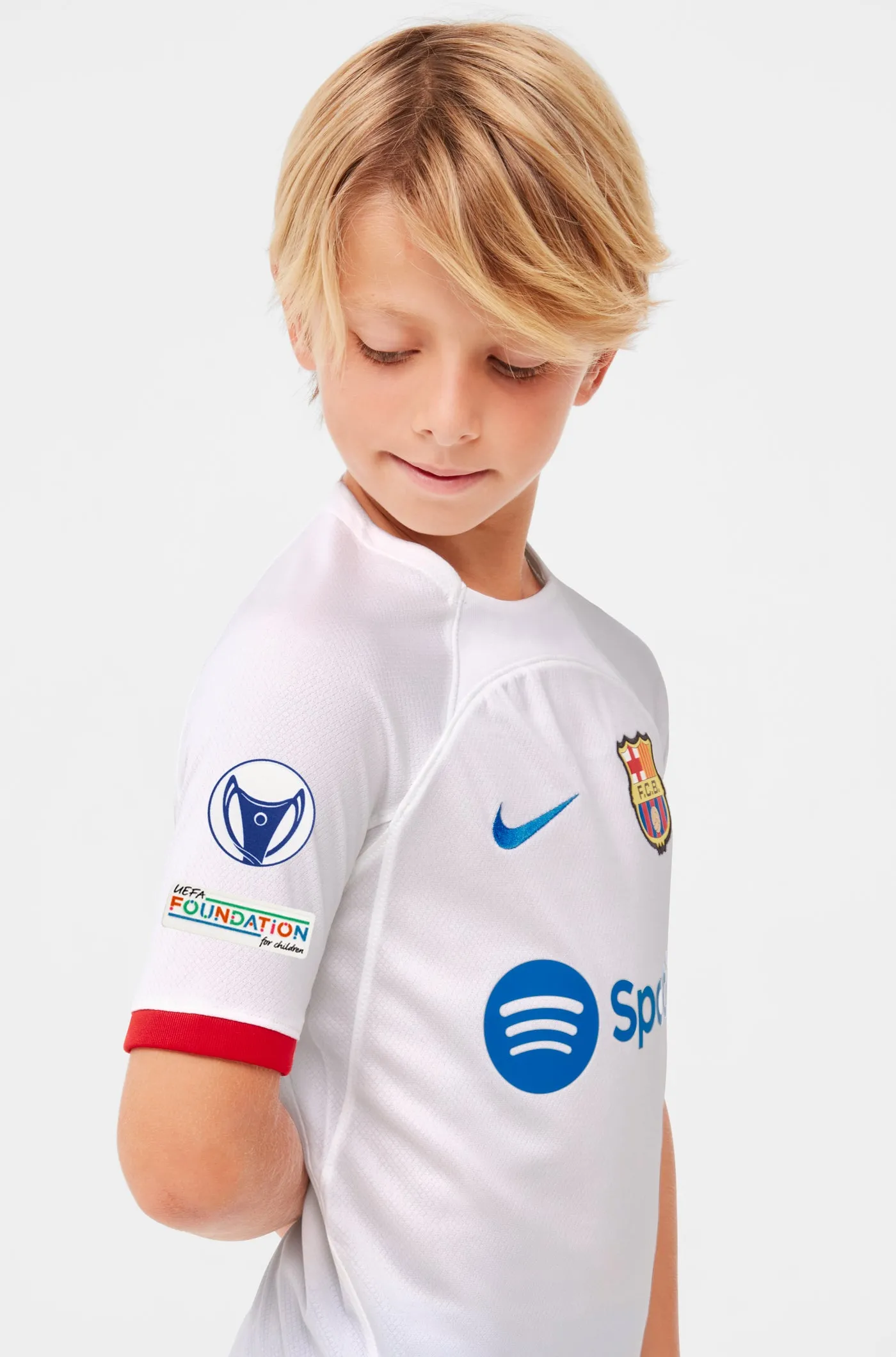 UWCL FC Barcelona away shirt 23/24 – Junior  - PARALLUELO