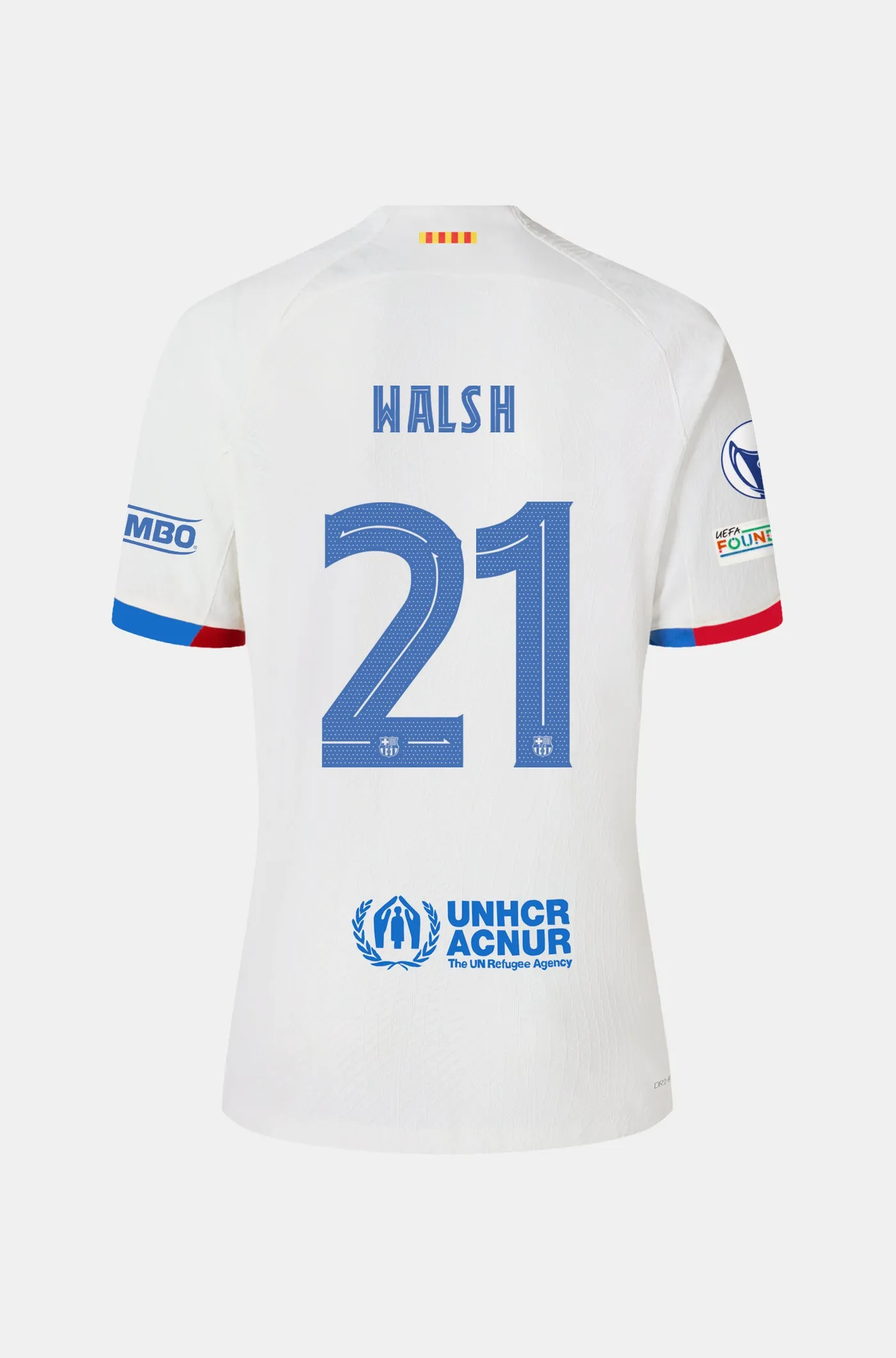 UWCL FC Barcelona away shirt 23/24 – Junior  - WALSH