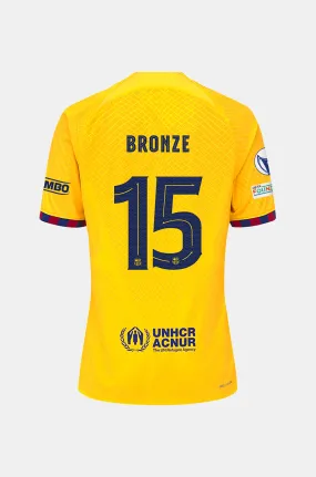 UWCL FC Barcelona fourth shirt 23/24 Player's Edition - BRONZE