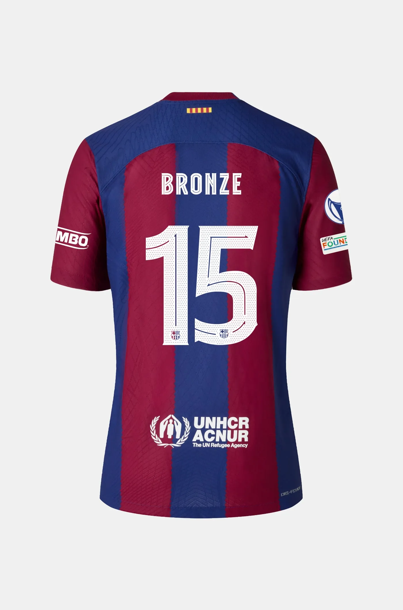 UWCL FC Barcelona home shirt 23/24 Player's Edition  - BRONZE