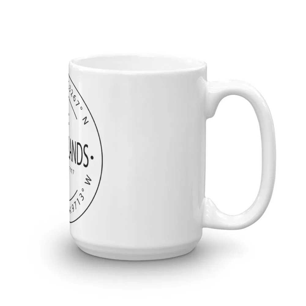 Virgin Islands - Mug - Latitude & Longitude