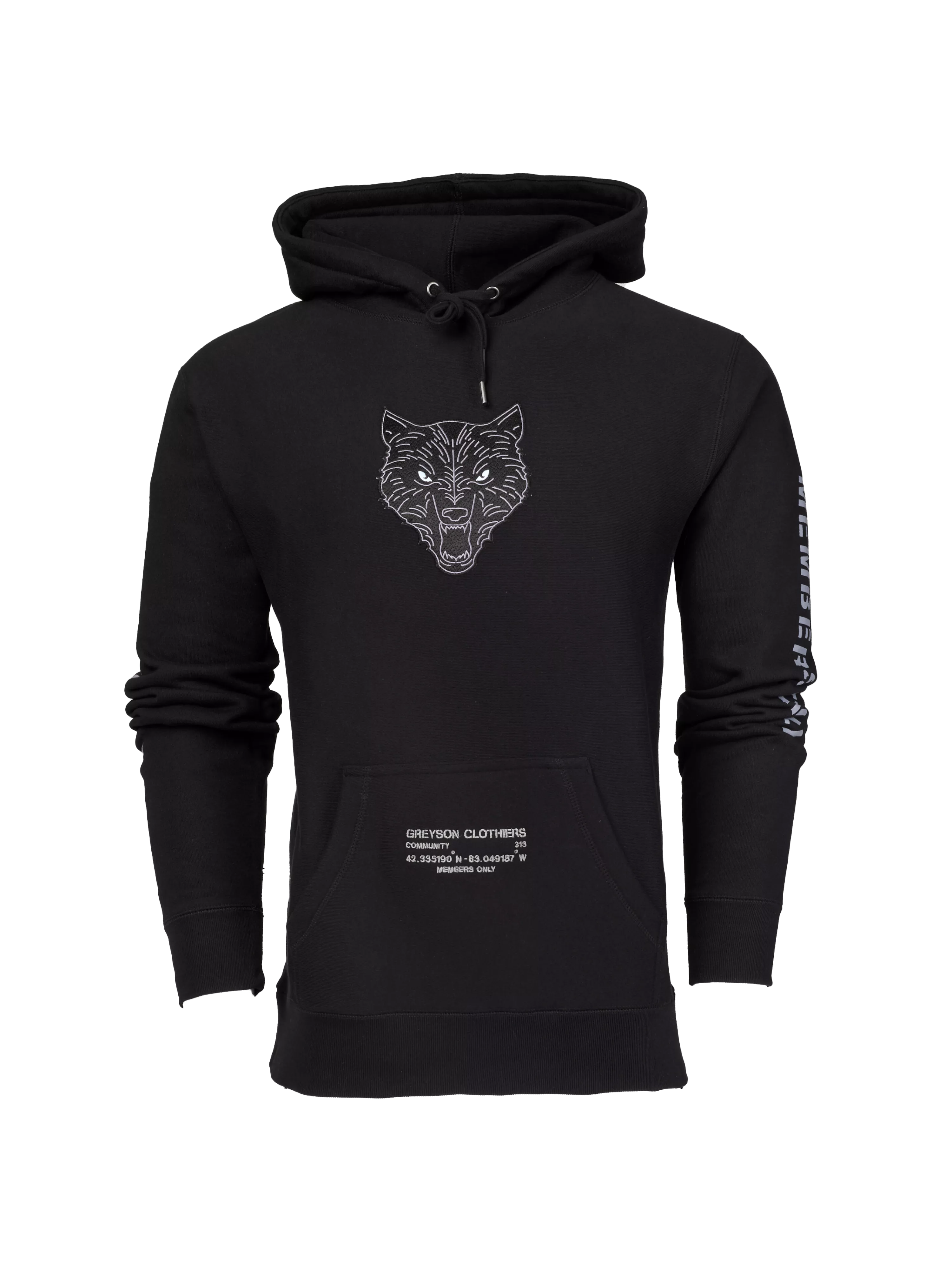 Warrior Wolf Fireside Hoodie