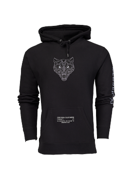 Warrior Wolf Fireside Hoodie