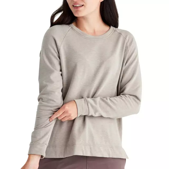 Women's Bamboo Fleece Crewneck Pullover