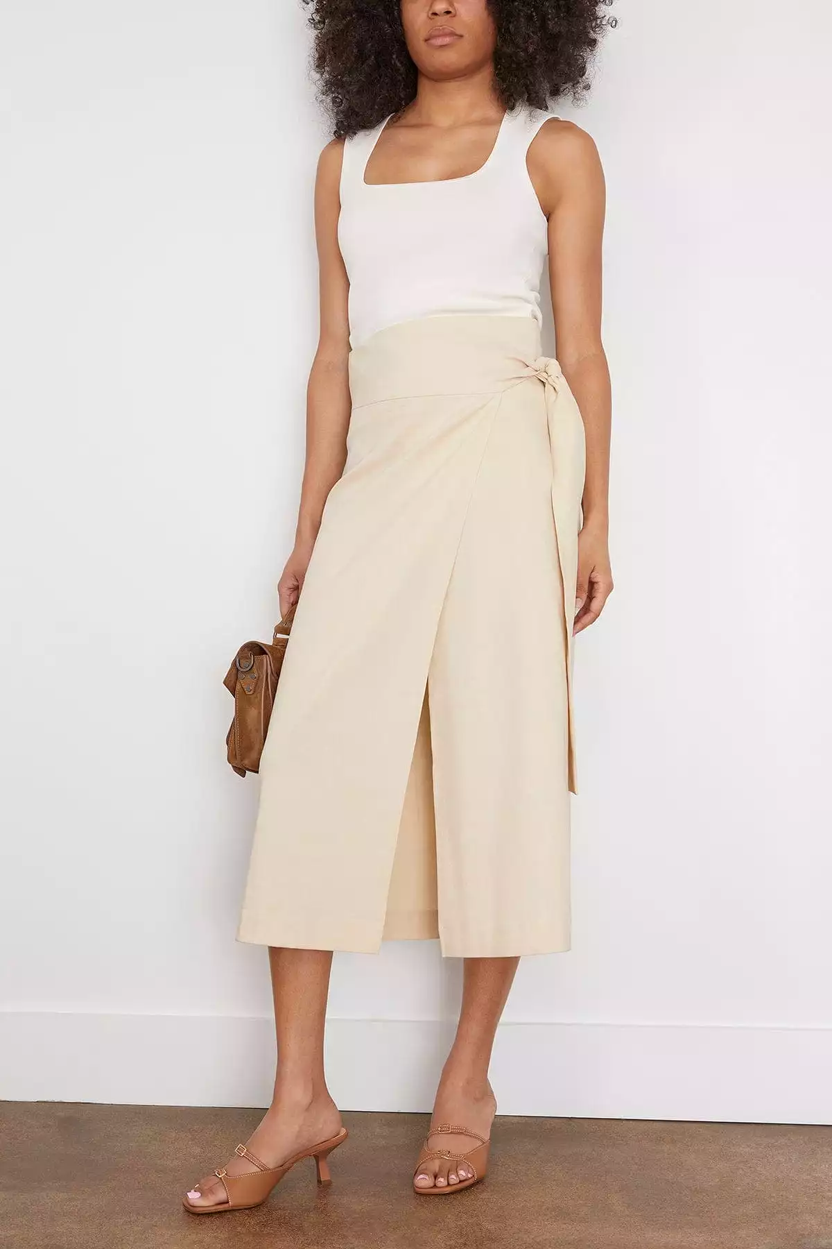 Wrap Skirt in Cream