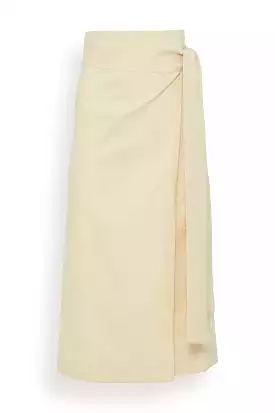 Wrap Skirt in Cream