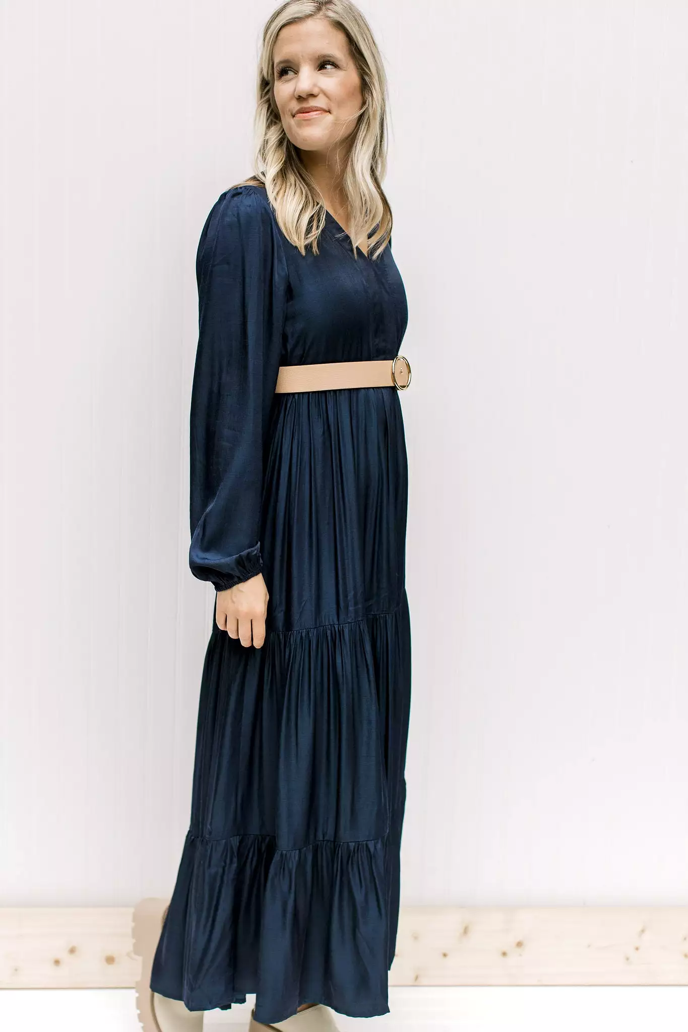 X Deep Night Navy Dress